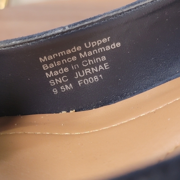 Style & Co Blue Faux Suede Mary Jane heels Size 9.5 - Picture 16 of 17